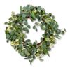 Abbott Collection 27-EUCALYPTUS-884 Eucalyptus & Flower Wreath, Green view 1