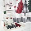 Avanti Linens - Shower Curtain Hooks, Resin Bathroom Accessories, Christmas Decorations, Set of 12 (Tis The Season Collection) view 2