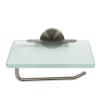 1pc Roll Glass Roll Holder Household Paper Rack Bathroom Tissue Rack Tissue Paper Storage Toilet Holder Durable Bathroom Supplies Toilet Storage Holder view 1