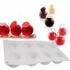 Chocolate Sphere Mold Ball Round Mold Shape Silicone Chocolate Cake Mousse Dessert Baking Pastry Bakeware view 2