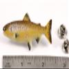 Handcrafted Hand Painted Atlantic Salmon Magnet Gift for Fishermen Home Office Lodge Fridge Whiteboard Locker - Made in United States - SKU FP058BMAG view 2