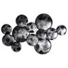 Empire Art Direct Obsidian Wall Art Hand Painted Etched Metal Wall Sculpture,Ready to Hang,Living Room,Bedroom & Office,Black view 1
