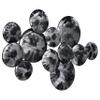 Empire Art Direct Obsidian Wall Art Hand Painted Etched Metal Wall Sculpture,Ready to Hang,Living Room,Bedroom & Office,Black view 2