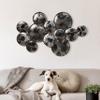 Empire Art Direct Obsidian Wall Art Hand Painted Etched Metal Wall Sculpture,Ready to Hang,Living Room,Bedroom & Office,Black view 3