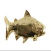 Handcrafted Gold Plated Rainbow Trout Large Premium Magnet Gift for Fishermen Home Office Lodge Fridge Whiteboard Locker - Made in USA - SKU FG001PRMAG view 1