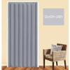 Doorway Curtains,Thermal Insulated Door Curtain,screen Door,Warm Windproof Door Curtain, Thicken Cotton Curtain,Household Soundproof Winter Cotton Curtain Thicken Full Size Customizable,Easy Install view 3