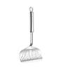 TYZK Practical Garden Tools Stainless Steel Frying Pan Spatula and Chain Mail Scrubber Chain Skillet Cleaner for Kitchen Accessories view 2