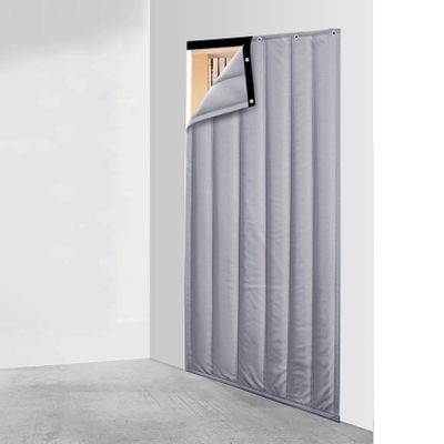 Doorway Curtains,Thermal Insulated Door Curtain,screen Door,Warm Windproof Door Curtain, Thicken Cotton Curtain,Household Soundproof Winter Cotton Curtain Thicken Full Size Customizable,Easy Install