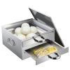 AIZYR Cantonese Rice Noodle Rolls Machine, 304 Stainless Steel Steamed Vermicelli Roll Steamer Household Changfen Cookware with Removable Lid view 1