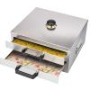 AIZYR 304 Stainless Steel Rice Noodle Roll Steamer - 2-Layer Drawer Cantonese Cuisine Household Cookware with Detachable Lid (1 Tray with Hole + 2 Solid Tray) view 1