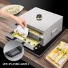 AIZYR 304 Stainless Steel Rice Noodle Roll Steamer - 2-Layer Drawer Cantonese Cuisine Household Cookware with Detachable Lid (1 Tray with Hole + 2 Solid Tray) view 3