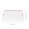 Cabilock 1pc Plastic Toilet Stool Creative Non- Footstool for Bathroom Portable Household Stool for Easy Elimination Supports Adults and Boys and Girls Design view 3