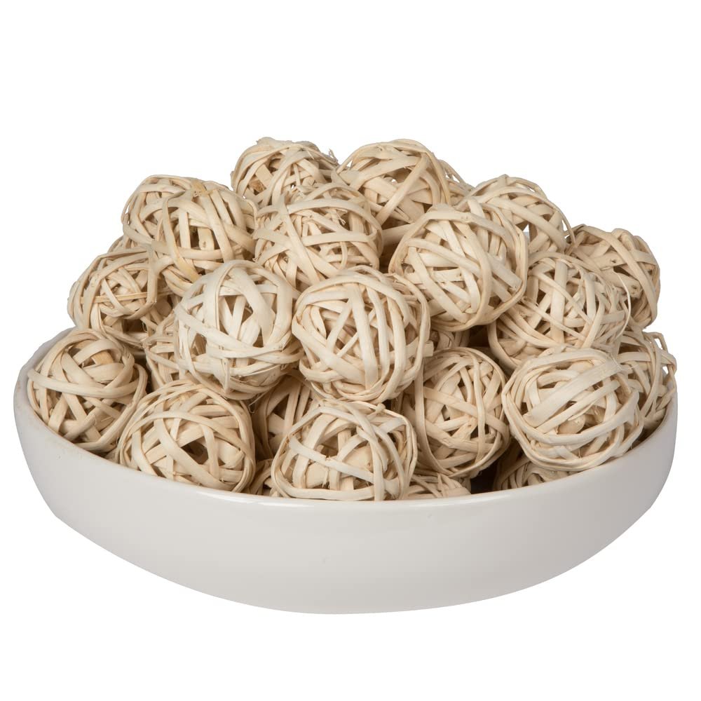 2.4" Kambu Ball Bleached 50/pk