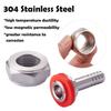 2PCS Keg Coupler Barb Connector,5/8"G Threadx1/4" Tailpiece Nipple Fitting view 3
