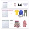 Mesh Laundry Bags for Delicates, Lingerie Wash Bag, Bra Bag for Washing Machine, Blouse, Hosiery, Stocking, Underwear Bag-4Pack, 1 Small, 2 Medium, 1 Large view 4