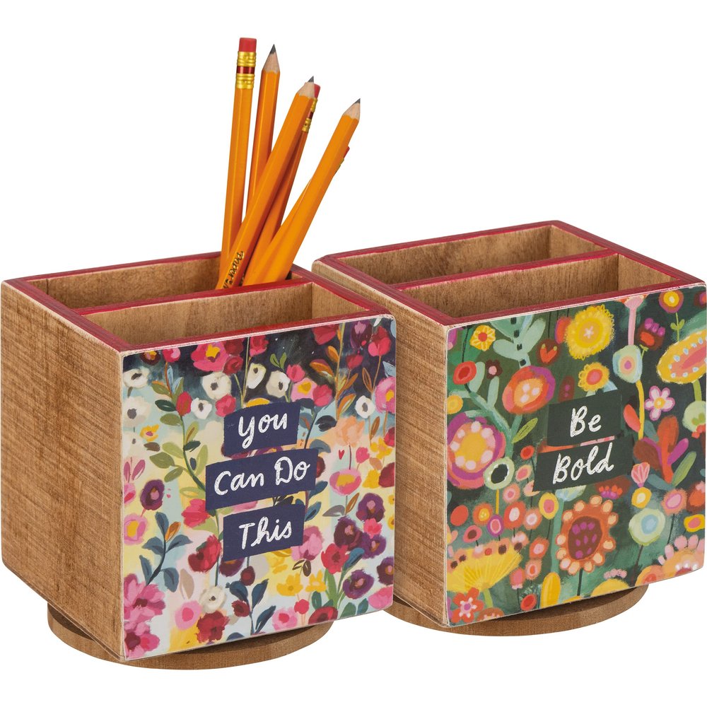 Primitives by Kathy Be Bold; You Can Do This Decorative Pencil Spinner
