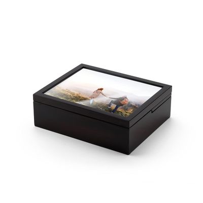 10 x 8 Picture Photo Frame 18 Note Music Jewelry Box - Many Songs to Choose - Polonaise. Till the End of Time