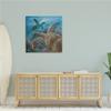 Stupell Industries Sea Turtle Pair Coral Reef Ocean Life Scene view 2