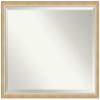 Amanti Art Gold Bathroom Mirror for Over Sink, 33x43 Eva Ombre Gold Narrow Rectangle Vanity Mirror, X-Large Modern Frame, Hangs Horizonally and Vertically, Bathroom Wall Decor, Beveled Edge view 1