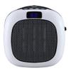 Good Housekeeping Wall-Mount Indoor Mini Space Heater w/ Thermostat & Remote, 750W, White view 1