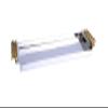 14" L Stainless Steel Rectangular Tray with Gold Mosaic Handles view 1