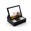 10 x 8 Picture Photo Frame 18 Note Music Jewelry Box - Many Songs to Choose - America the Beautiful view 2