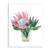 Stupell Industries Blushing Protea Flower Glass Watercolor Flower Still Life view 1