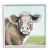 Stupell Industries Big Ear Farm Cattle Countryside Cow Fluffy Hair view 1
