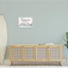 Stupell Industries Heaven's Closer at The Lake Phrase Sunrise Waves, Design by Daphne Polselli White Framed Wall Art, 20 x 16 view 2