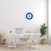 Stupell Industries Eye Centric Bold Blue Abstract Circular Dominant Shapes view 2