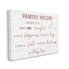 Stupell Industries Family Recipe Happiness Motivational Phrases Kitchen Puns view 3