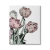 Stupell Industries Bold Globeflower Floral Bouquet Vintage Faded Tones, Design by Malerifabrikken Canvas Wall Art, 24 x 30, White view 1