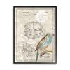 Stupell Industries Vintage Bird House Patent Design Figure Eastern Bluebird view 1