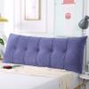 RXBD Rectangular Bedside Reading Pillow,Large Backrest Lumbar Pillows Oversized Headboard Body Cushion,Positioning Back Support Bolster for Day Bed Bunk Bed,Removable Cover view 1