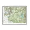 Stupell Industries Yellowstone National Park Continental Divide Map Forest Geography view 1