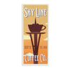 Stupell Industries Sky Line Seattle Coffee Company Cappuccino Saucer Tower view 1