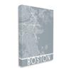 Stupell Industries Boston City Street Outline Urban Massachusetts Transportation Grid view 3