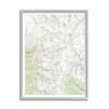 Stupell Industries Kings Canyon Sequoia National Park Topographic Map Geography view 1