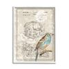 Stupell Industries Vintage Bird House Patent Design Figure Eastern Bluebird view 1
