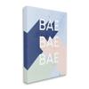 Stupell Industries Bae Bold Pop Typography Phrase Distressed Pattern view 3