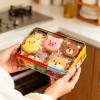 200 Pcs Self Sealing Cellophane Bags, 5x5 Inches Cookie Bags, Resealable Cellophane Bags Self Adhesive for Bakery Cookies Candy Snack view 4