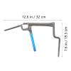 Supplies Heavey Duty Brick Tongs High- carbon Steel Block Holder Stone Lifting Clamp Block Carrier Tool for Building Construction Adjustable Clamp view 2