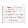 Stupell Industries Family Recipe Happiness Motivational Phrases Kitchen Puns view 1