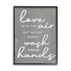 Stupell Industries Love and Germs in Air Wash Your Hands Phrase view 1