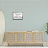 Stupell Industries Heaven's Closer at The Lake Phrase Sunrise Waves, Design by Daphne Polselli Black Framed Wall Art, 20 x 16, White view 2