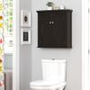Spirich Bathroom Cabinet Wall Mounted, Hanging Bathroom Storage Cabinet Over Toilet, Medicine Cabinet with Doors and Shelves (Espresso) view 2
