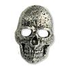 Handcrafted Antique Pewter Human Skull Magnet for Personalizing Home Office School Classroom Refrigerator Whiteboard Locker - Made in USA - SKU G042MAG view 1