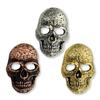 Handcrafted Antique Pewter Human Skull Magnet for Personalizing Home Office School Classroom Refrigerator Whiteboard Locker - Made in USA - SKU G042MAG view 4