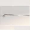 XJJUN Clothing Display Stand, Stainless Steel Wall-Mounted Clothes Rail Industrial Pipe Clothing Rack, for Women's Men's Clothing Store (Color : Silver, Size : 120x28cm) view 4