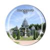 PARC de la Tete d'Or Lyon France Fridge Magnet Crystal Tourist Souvenir Gift Collection Refrigerator Magnetic Sticker view 1